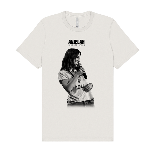 Anjelah Photo Tee - White